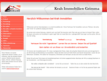 Tablet Screenshot of krah-immobilien.de